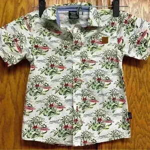 Kids‎ American Hawk size 4T tropical button up